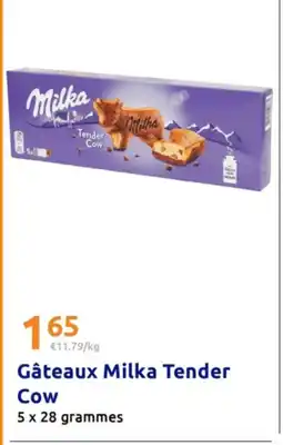 Action Gâteaux milka tender cow offre
