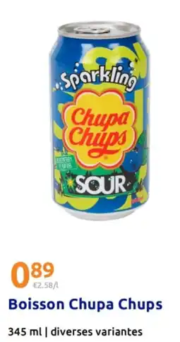 Action Boisson chupa chups offre