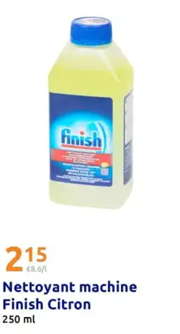 Action Nettoyant machine finish citron offre