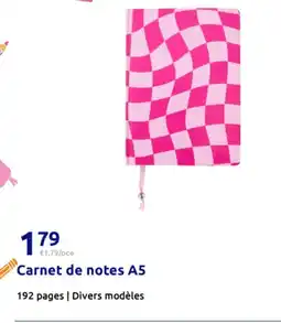 Action Carnet de notes A5 offre