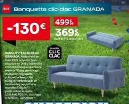 BUT BANQUETTE CLIC-CLAC GRANADA offre