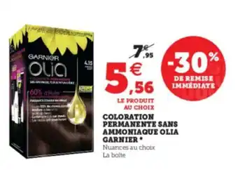 Super U Coloration permanente sans offre