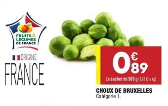 ALDI Choux de bruxelles offre