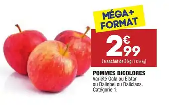 ALDI Pommes bicolores offre