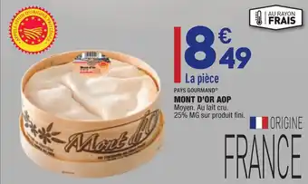ALDI Mont d'or AOP offre