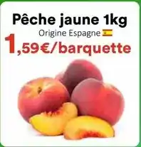 Hmarket Pêche jaune offre