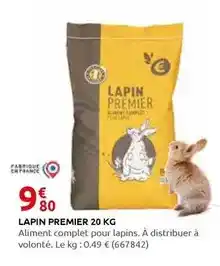Rural Master Complet - lapin premier 20 kg offre