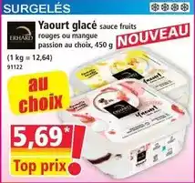 Norma Erhard - yaourt glacé offre