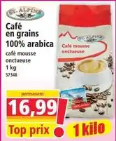 Norma Alpina - café en grains 100% arabica offre