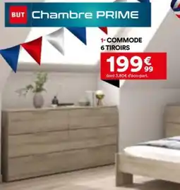 BUT Commode 6 tiroirs offre
