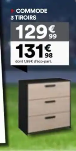 BUT Commode 3 tiroirs offre