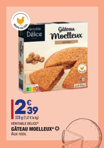 ALDI Gâteau moelleux offre