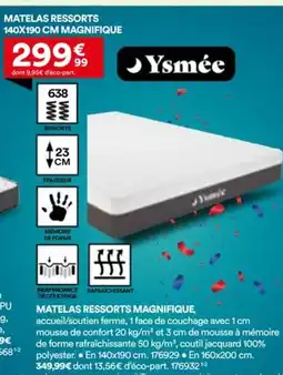 BUT MATELAS RESSORTS MAGNIFIQUE offre
