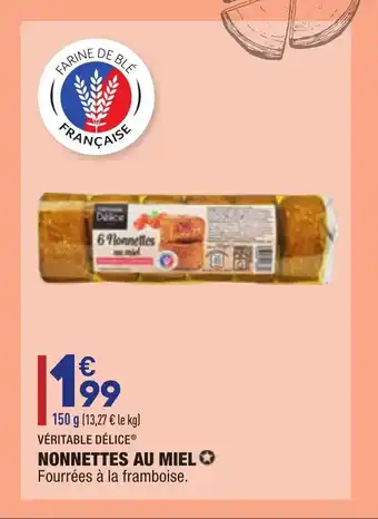 ALDI Nonnettes au miel offre