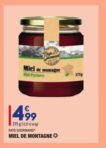 ALDI Miel de montagne offre