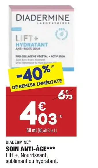 ALDI Soin anti-âge offre