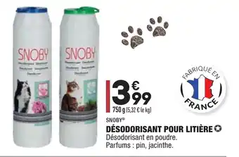 ALDI Désodorisant pour litière offre