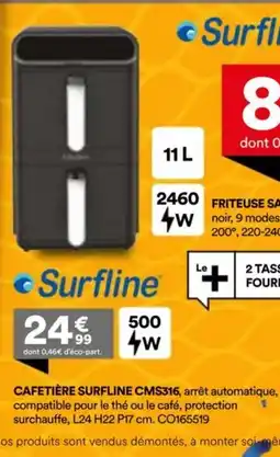 BUT CAFETIÈRE SURFLINE CMS316 offre
