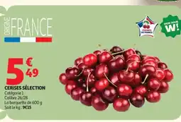 Auchan CERISES SÉLECTION offre