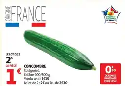 Auchan CONCOMBRE offre
