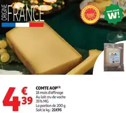 Auchan COMTE AOP offre