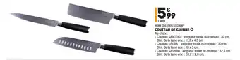 ALDI Couteau de cuisine offre