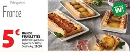 Auchan BANDE FEUILLETTÉE offre