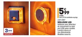 ALDI Veilleuse LED offre