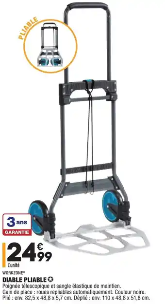 ALDI Diable pliable offre