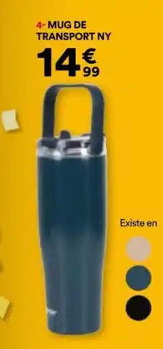 BUT MUG DE TRANSPORT NY offre