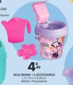 La Foir'Fouille SEAU MINNIE + 5 ACCESSOIRES offre
