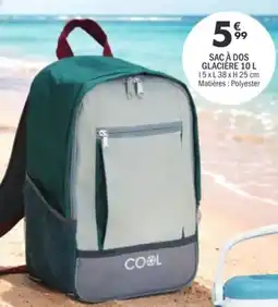 La Foir'Fouille SAC À DOS GLACIÈRE offre