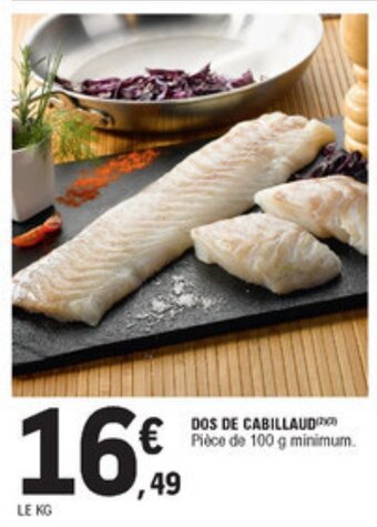 E.Leclerc Dos de cabillaud offre