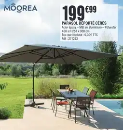 La Foir'Fouille PARASOL DÉPORTÉ CÉRÈS offre
