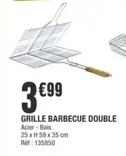 La Foir'Fouille GRILLE BARBECUE DOUBLE offre