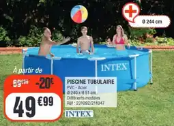 La Foir'Fouille PISCINE TUBULAIRE offre