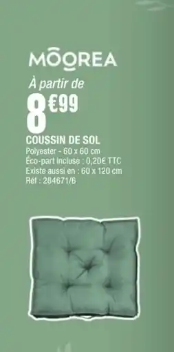 La Foir'Fouille COUSSIN DE SOL offre
