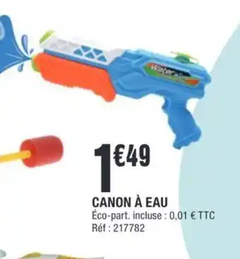 La Foir'Fouille CANON À EAU offre