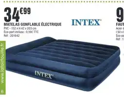 La Foir'Fouille MATELAS GONFLABLE ÉLECTRIQUE offre
