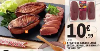 E.Leclerc 3 Filets de canard laqué offre