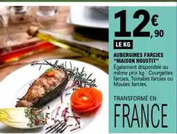 E.Leclerc MAISON ROUSTIT Aubergines farcies offre