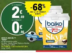 E.Leclerc BAIKO Skyr 0% mat.gr. offre