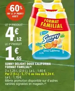 E.Leclerc SUNNY DELIGHT Doux california format familial offre