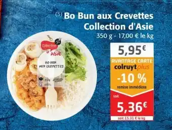 Colruyt Bo bun aux crevettes collection d'asie offre