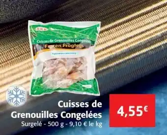 Cuisses de grenouilles congelées