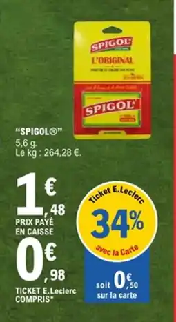 E.Leclerc SPIGOL offre