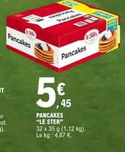 E.Leclerc LE STER Pancakes offre