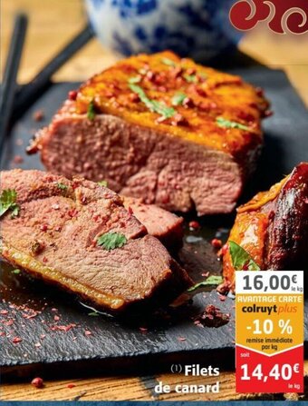 Colruyt Filets de canard offre