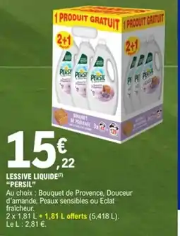 E.Leclerc PERSIL Lessive liquide offre