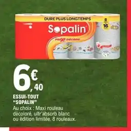 E.Leclerc SOPALIN Essuie-tout offre